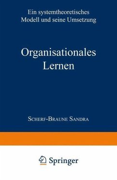 Organisationales Lernen (eBook, PDF) - Scherf-Braune, Sandra