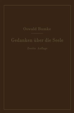 Gedanken über die Seele (eBook, PDF) - Bumke, Oswald