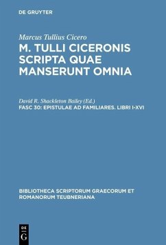 Cover Epistulae ad familiares. Libri I-XVI (eBook, PDF)