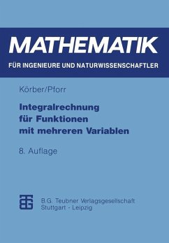 Integralrechnung für Funktionen mit mehreren Variablen (eBook, PDF) - Pforr, Ernst-Adam