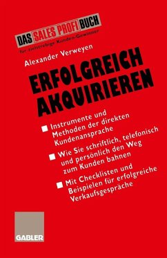 Erfolgreich Akquirieren (eBook, PDF) - Verweyen, Alexander