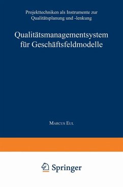 Qualitätsmanagementsystem für Geschäftsfeldmodelle (eBook, PDF)
