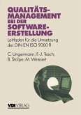 Qualitätsmanagement bei der Softwareerstellung (eBook, PDF)