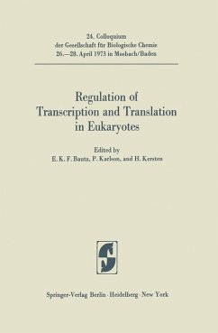 Regulation of Transcription and Translation in Eukaryotes (eBook, PDF)