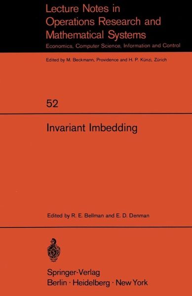 Invariant Imbedding (eBook, PDF) Invariant Imbedding (eBook, PDF)