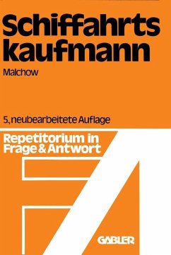 Schiffahrtskaufmann (eBook, PDF) - Malchow, Günther