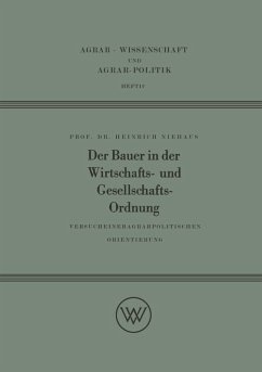 Der Bauer in der Wirtschafts- und Gesellschaftsordnung (eBook, PDF) - Niehaus, Heinrich