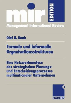 Formale und informelle Organisationsstrukturen (eBook, PDF) - Rank, Olaf