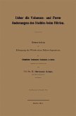 Ueber die Volumen- und Formänderungen des Stahles beim Härten (eBook, PDF)