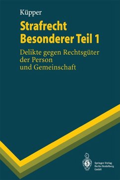Cover Strafrecht Besonderer Teil 1 (eBook, PDF)