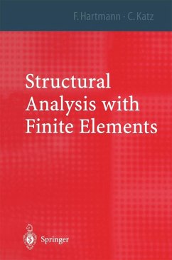 Structural Analysis with Finite Elements (eBook, PDF) - Hartmann, Friedel; Katz, Casimir