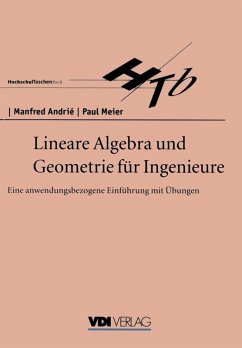 Lineare Algebra und Geometrie für Ingenieure (eBook, PDF) - Andrie, Manfred; Meier, Paul