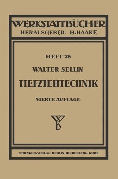 Tiefziehtechnik (eBook, PDF) - Sellin, Walter