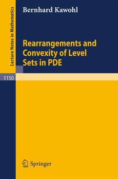 Cover Rearrangements and Convexity of Level Sets in PDE (eBook, PDF)