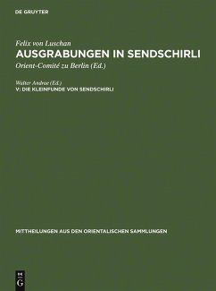 Cover Die Kleinfunde von Sendschirli (eBook, PDF)