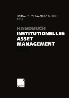 Handbuch Institutionelles Asset Management (eBook, PDF)