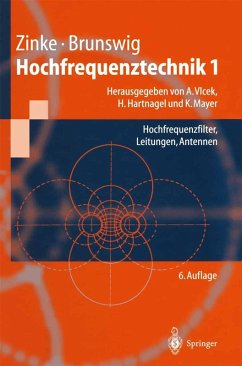 Hochfrequenztechnik 1 (eBook, PDF) - Zinke, Otto; Brunswig, Heinrich