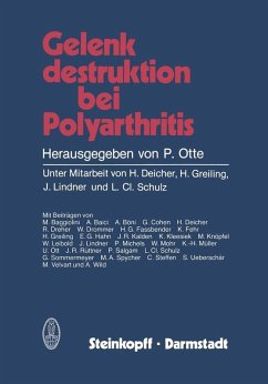Cover Gelenkdestruktion bei Polyarthritis (eBook, PDF)