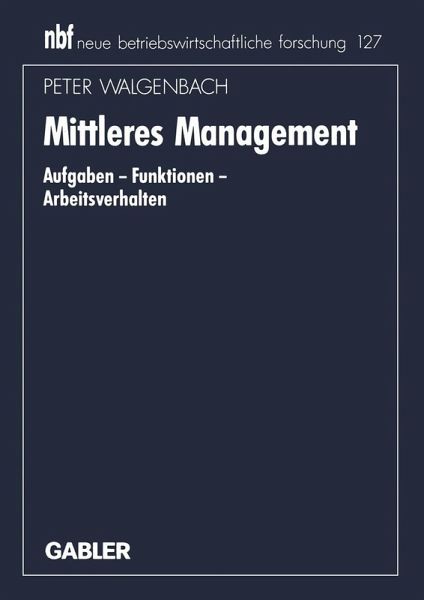 Mittleres Management (eBook, PDF)