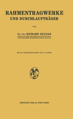 Rahmentragwerke und Durchlaufträger (eBook, PDF) - Guldan, Richard