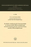 Ein direkter zweidimensionaler Operatorenkalkül zur Lösung partieller Differenzengleichungen und seine Anwendung bei der numerischen Lösung partieller Differentialgleichungen (eBook, PDF)