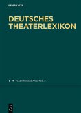 Deutsches Theater-Lexikon Nachtragsband, Teil 3 (eBook, ePUB)