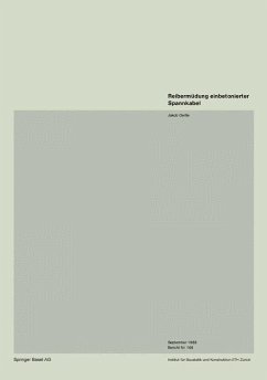 Cover Reibermüdung einbetonierter Spannkabel (eBook, PDF)