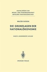 Die Grundlagen der Nationalökonomie (eBook, PDF) - Eucken, Walter
