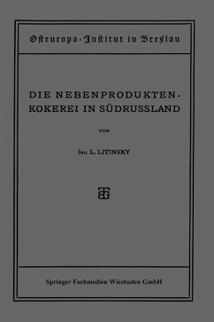 Cover Die Nebenproduktenkokerei in Südrussland (eBook, PDF)