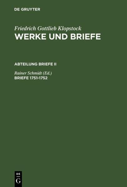 Briefe 1751-1752 (eBook, PDF)