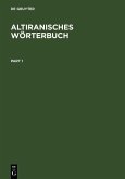 Altiranisches Wörterbuch (eBook, PDF)