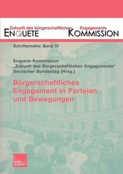 Bürgerschaftliches Engagement in Parteien und Bewegungen (eBook, PDF)
