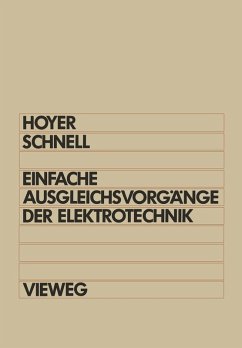 Einfache Ausgleichsvorgänge der Elektrotechnik (eBook, PDF) Cover Einfache Ausgleichsvorgänge der Elektrotechnik (eBook, PDF)