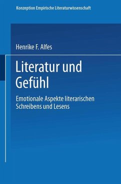 Literatur und Gefühl (eBook, PDF) - Alfes, Henrike F.