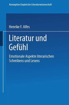Cover Literatur und Gefühl (eBook, PDF)