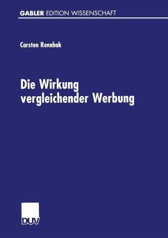 Cover Die Wirkung vergleichender Werbung (eBook, PDF)
