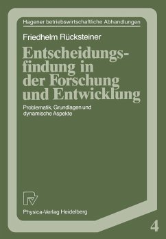 Cover Entscheidungsfindung in der Forschung und Entwicklung (eBook, PDF)