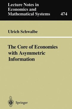 Cover The Core of Economies with Asymmetric Information (eBook, PDF)