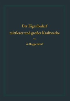 Cover Der Eigenbedarf mittlerer und großer Kraftwerke (eBook, PDF)