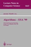 Algorithms - ESA'99 (eBook, PDF)