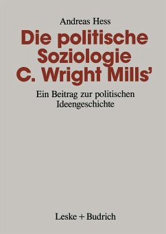 Cover Die politische Soziologie C. Wright Mills' (eBook, PDF)