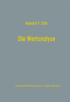 Cover Die Wertanalyse (eBook, PDF)