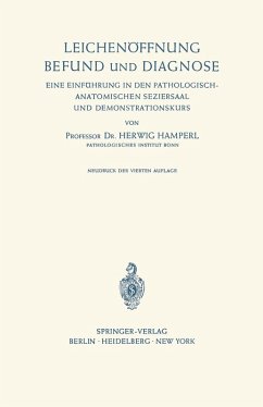 Cover Leichenöffnung Befund und Diagnose (eBook, PDF)