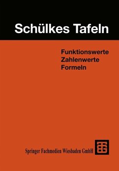 Cover Schülkes Tafeln (eBook, PDF)