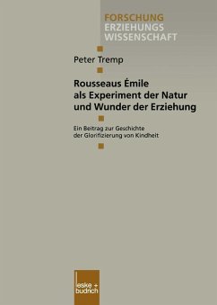 Cover Rousseaus Émile als Experiment der Natur und Wunder der Erziehung (eBook, PDF)