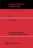 Difference Equations from Differential Equations (eBook, PDF)