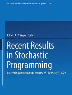 Recent Results in Stochastic Programming (eBook, PDF)