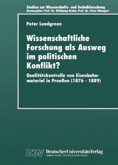 Cover Wissenschaftliche Forschung als Ausweg im Politischen Konflikt? (eBook, PDF)