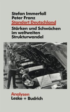 Standort Deutschland in der Bewährungsprobe (eBook, PDF) - Immerfall, Stefan; Franz, Peter
