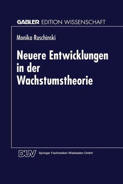 Cover Neuere Entwicklungen in der Wachstumstheorie (eBook, PDF)